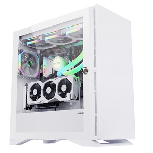 先马黑洞7黑洞电脑台式机主机ATX防尘静音机箱E-ATX全塔双360水冷