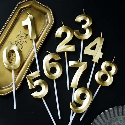 生日无烟数字生日蜡烛周岁蛋糕