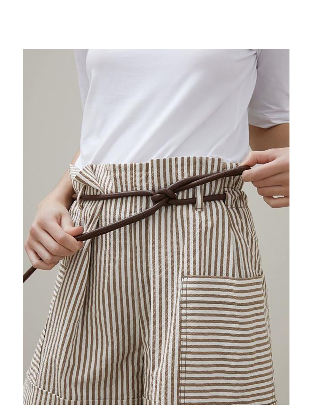 GUIMO编织四季百搭欧美风腰带