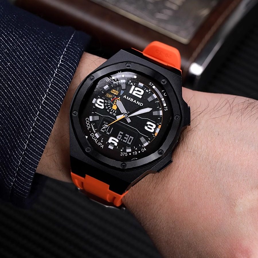 星图三星手表金属改装壳，蝴蝶扣