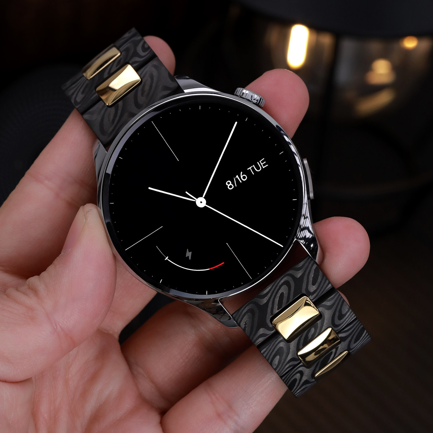 星图奢华真碳纤维小米watch5/4/3/2手表46mm带磁力机械扣超轻便耐磨损三株拼色男女改装个性高级运动快拆,智能设备,智能手表手环表带/腕带,淘宝优惠券,粉丝福利购,淘宝优惠卷