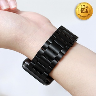 星图apple watch3/4/56789se10不锈钢手表带6/7iwatch2潮男38苹果1代链式40/44/42mm配件se透气防水汗ultra49