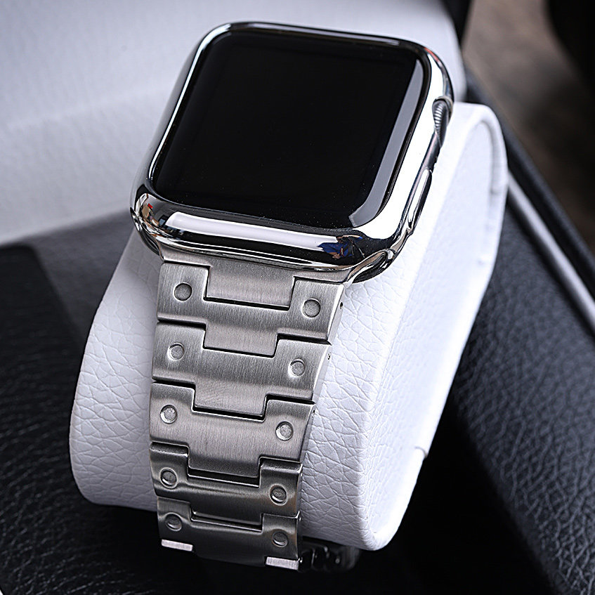 星图iwatch硬朗不锈钢表带