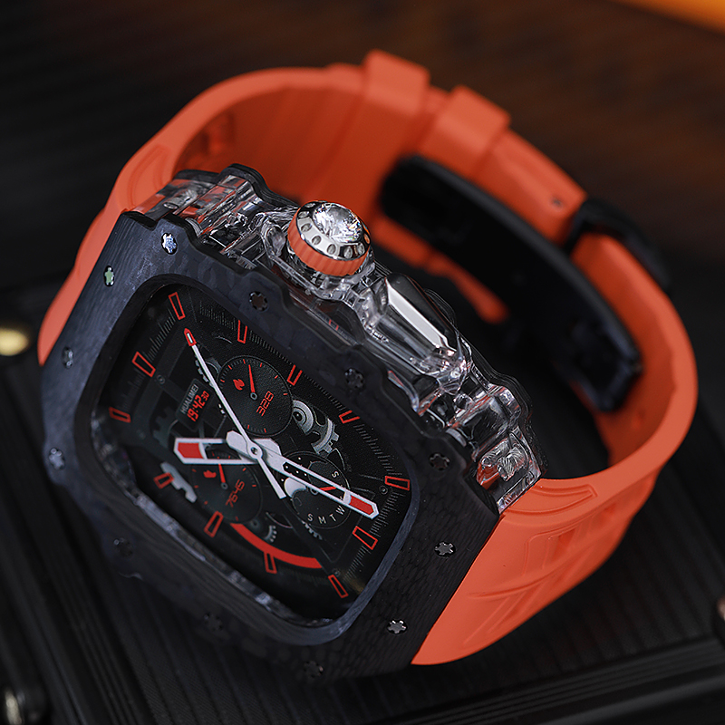 星图冰川透明中框碳纤维改装壳