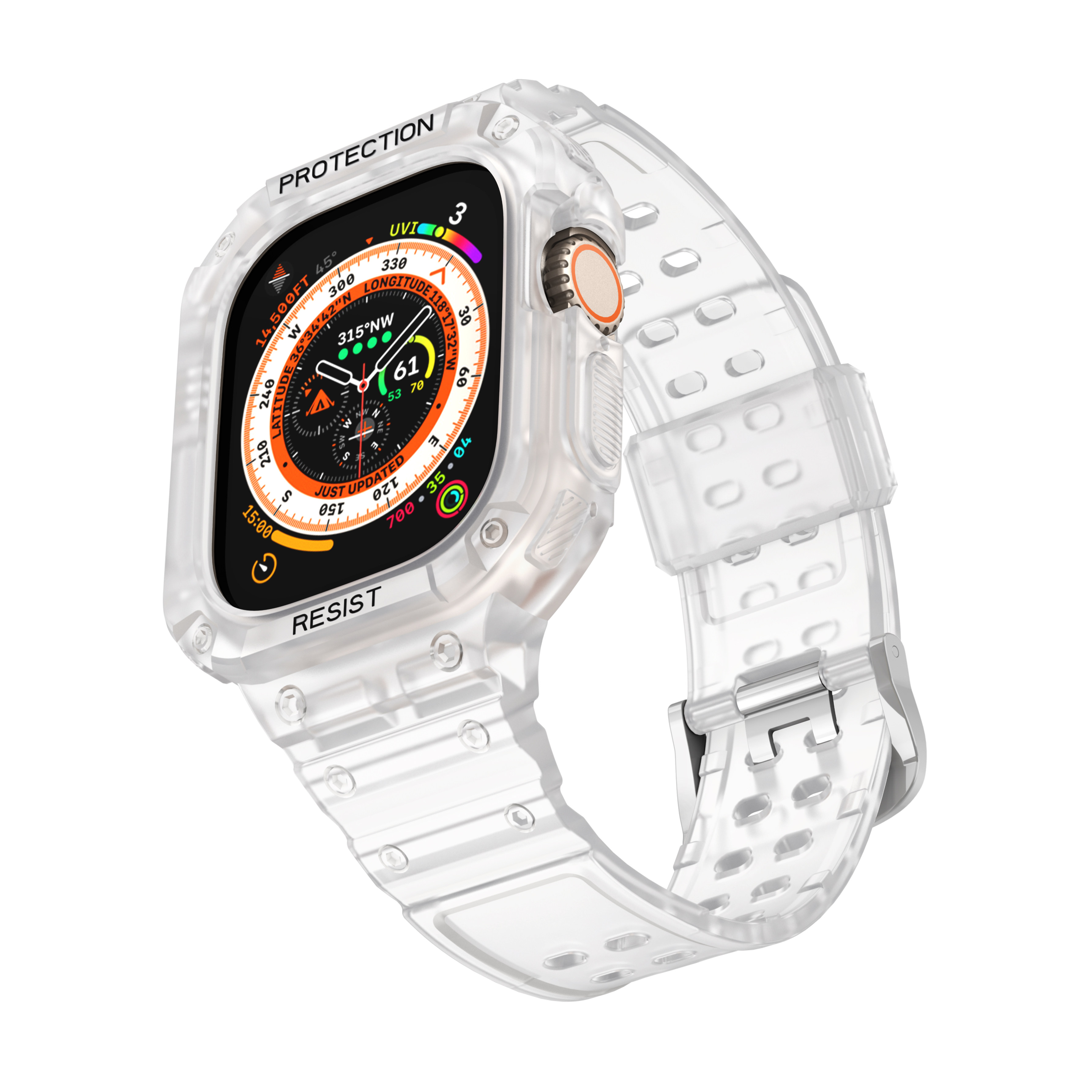 星图适iwatch ultra9手表苹果一体tup保护套表带壳边框防摔刮花运动户外游泳applewatch12345678se男女潮ins属于什么档次？