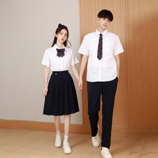 学生校服运动会大合唱演出服长裙初中高中生毕业班服学院风套装女