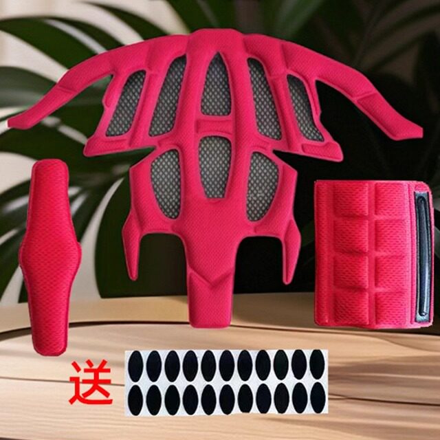 骑行头盔内衬垫防虫透气吸汗
