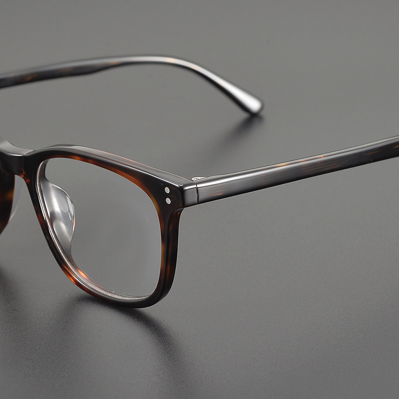 限量手工板材复古眼镜架男方框文艺范青年近视眼镜架女可配近视