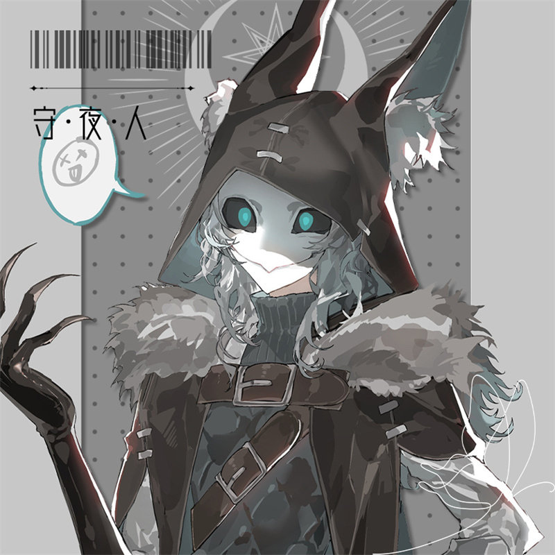 第五人格 守夜人 伊塔库亚 游戏周边同人 徽章吧唧镭射票票根