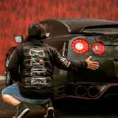 gtr卫衣R35汽车卫衣R32R33R34R35拉链卫衣改装 车外套日系潮牌经典