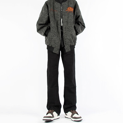 拉链长裤四季通用MODK美式高街