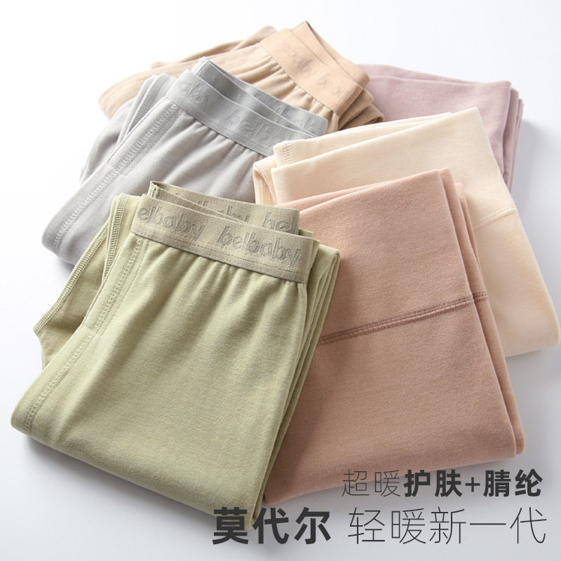 女童加绒高腰保暖裤03
