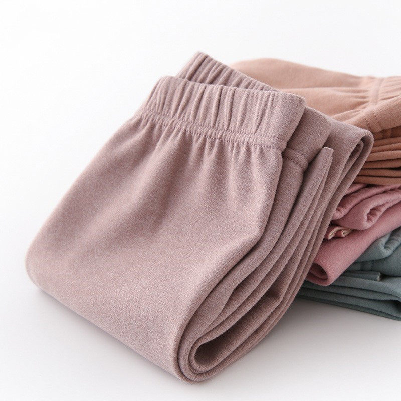 儿童保暖裤男孩中大童男童女童秋裤加绒加厚德绒裤无骨打底裤内穿