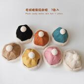 个性 中国风悟字亲子无檐瓜皮帽雅痞儿童1 3岁春秋宝宝古装 地主帽