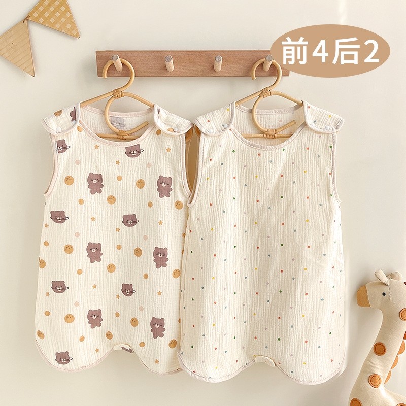 睡袋宝宝肚兜护肚背心防着凉春秋四季婴儿童睡觉防踢被子神器夏天