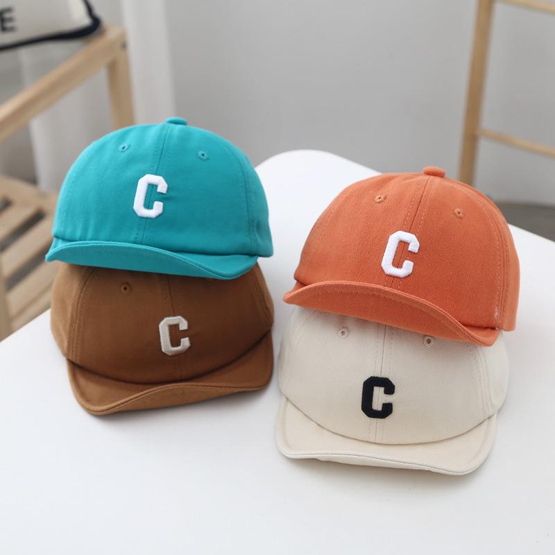 婴儿鸭舌帽小月龄夏季帽子3到6月棒球帽小宝宝0一1岁护头囟帽遮阳