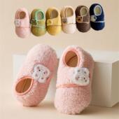 袜家居儿童宝宝鞋 秋冬地板室内防滑袜套男女袜婴儿鞋 地毯隔凉地板