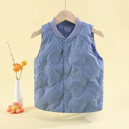 校服神器棉衣内胆加绒加厚内搭冬季儿童小学生保暖羽绒棉服男童女