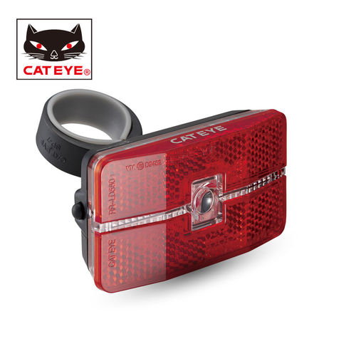 CATEYE猫眼自行车尾灯led警示灯智能感应山地车货架后灯骑行装备