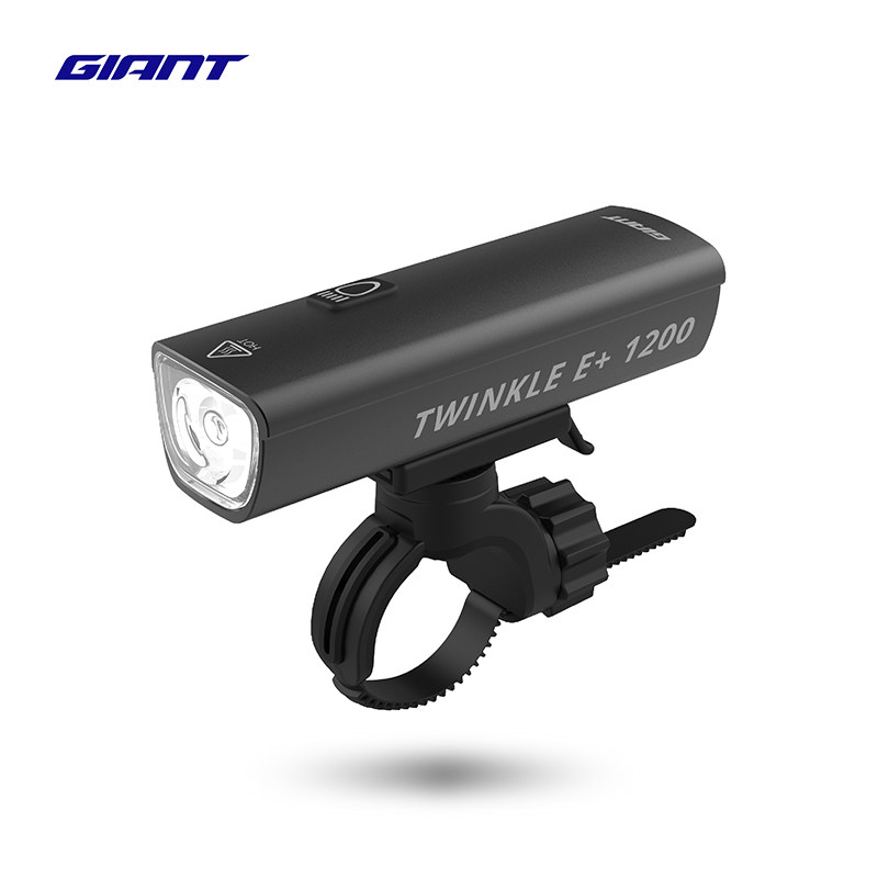 捷安特TWINKLE E+智能车前灯长续航IP66防水山地车公路车自行车灯