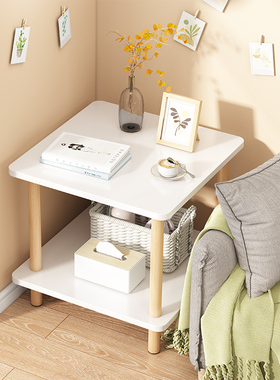 北欧茶几客厅沙发边几侧边柜角几床头小方几方桌子迷你小户型边桌