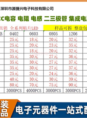 0402 0603 0805 1206 3528 贴片LED发光二极管高亮红绿蓝黄橙白紫