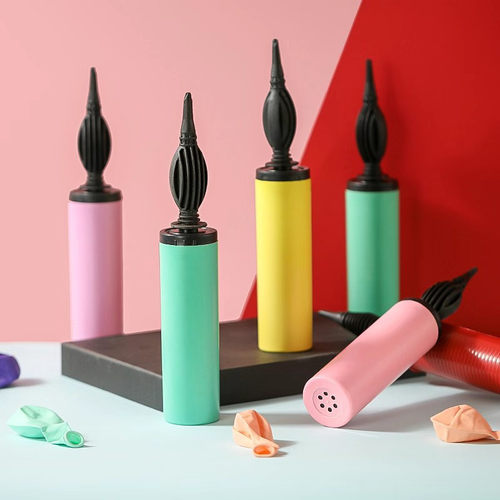 打气球手动吹气脚踩踏工具乳胶铝膜气球手推充气打气筒气泵游泳圈