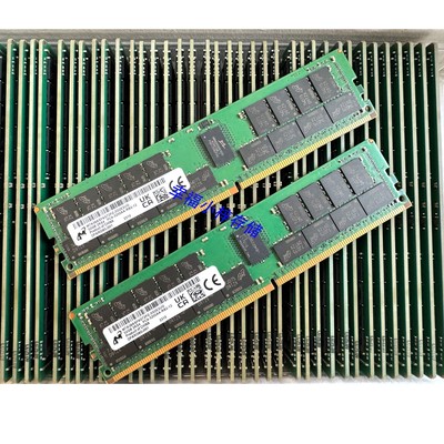 MT镁光32G 2RX4 DDR4 3200 ECC REG MTA36ASF4G72PZ-3G2E 内存条