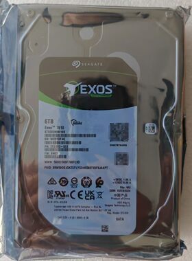 原装ST6000NM019B/021A 6TB银河企业级机械硬盘SATA 7200转