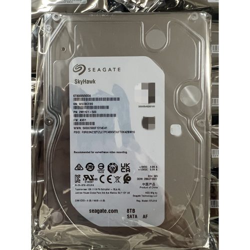 ST8000VX004 8TB 7200转台式机械硬盘大华录像机监控专用