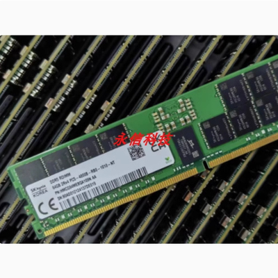 SK 海力士 64G DDR5 4800 ECC RDIMM HMCG94MEBQA109N服务器内存