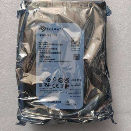 全新4tST4000VX000/005VM004 4TB通用各类录像机监控硬盘