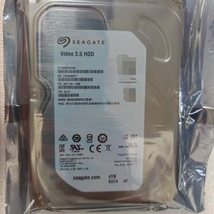 机硬盘3.5寸5900转64M 4TB台式 4T高清垂直 ST4000VM000 原装