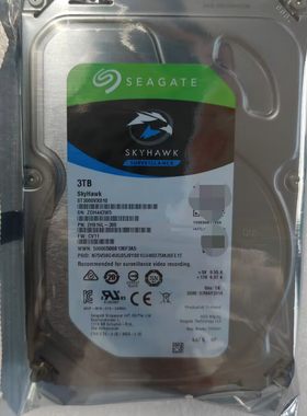 /ST3000VX010/009新酷鹰3tb监控台式机电脑硬盘录像机