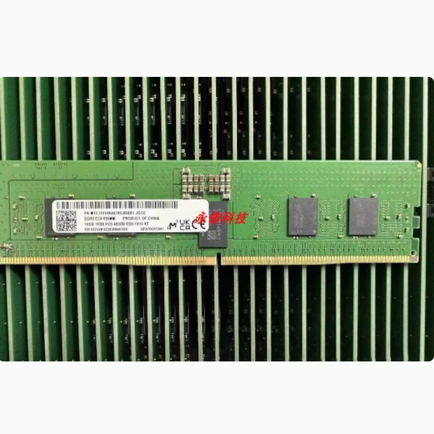 镁光 16G 1RX8 DDR5 4800 ECC REG服务器内存MTC10F1084S1RC48BA1