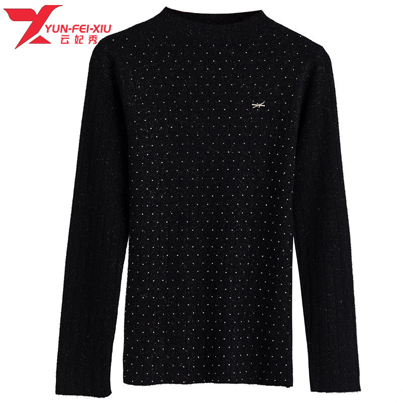 大码女装时尚洋气上衣微胖女孩2020秋季新款宽松百搭休闲打底衫潮