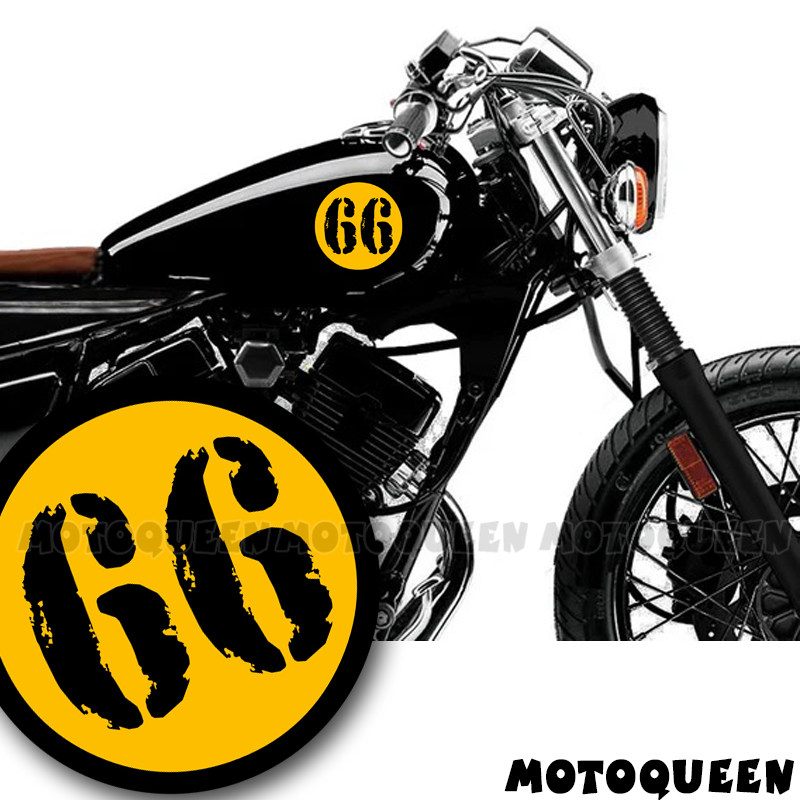 适用钱江闪奔达灰石300力帆高金春风摩托车边盖油箱数字贴纸贴花