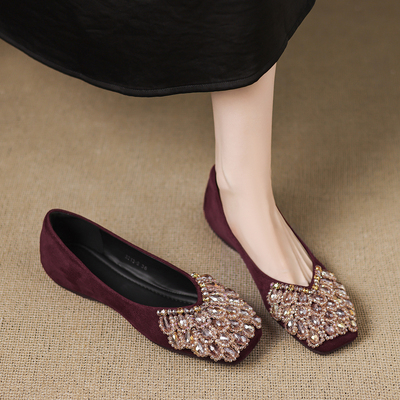 巨好看绝美单鞋女不累脚平底鞋