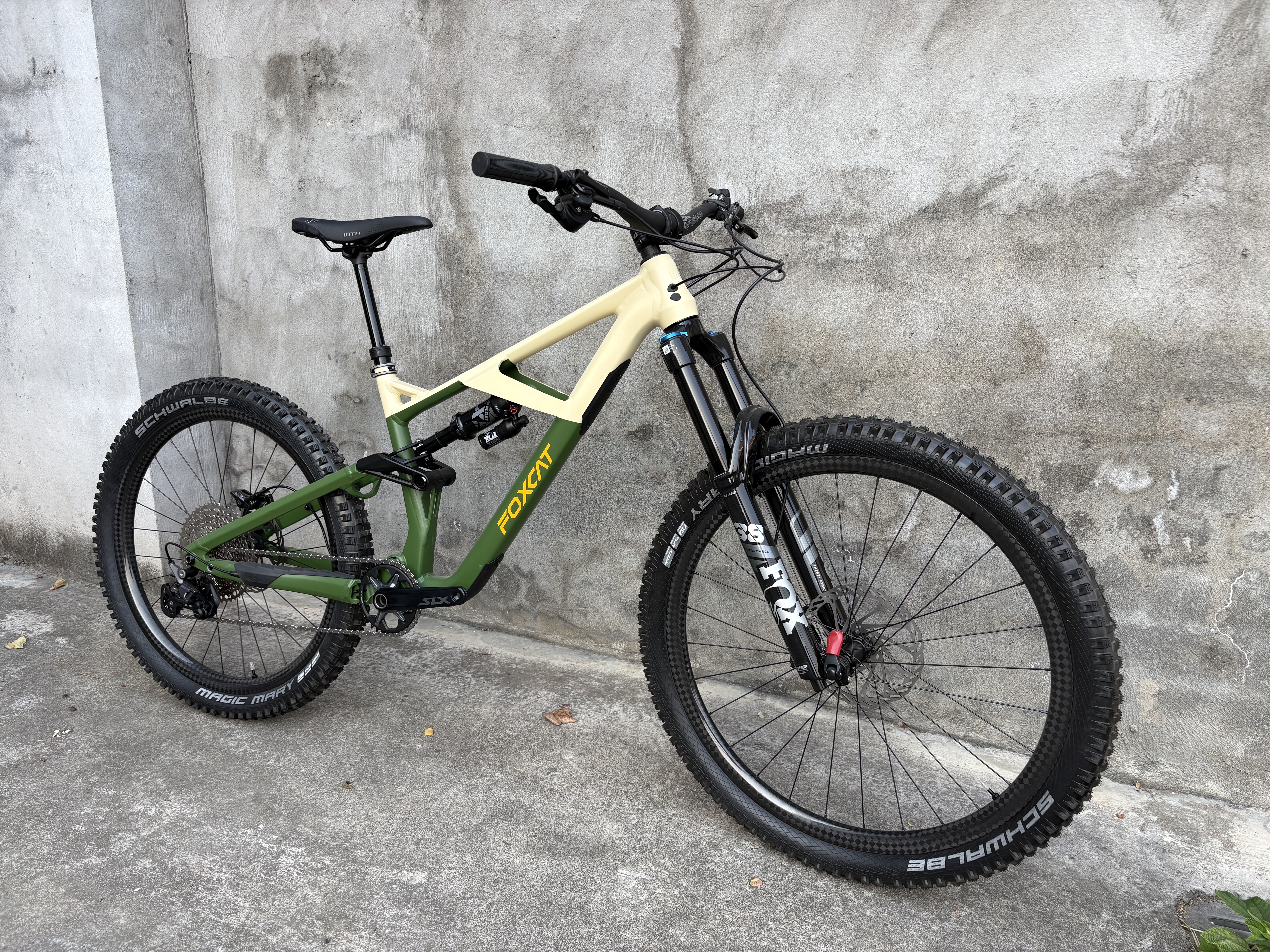 FOXCAT山猫170软尾整车enduro山地车fox避震全避震速降碳纤维轮组