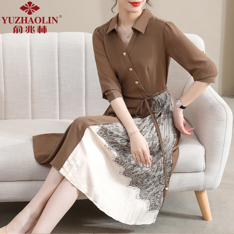 连衣裙俞兆林中年时尚