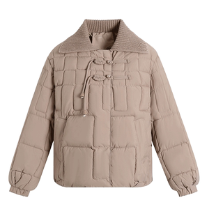 中年妈妈冬装棉衣外套2025新款洋气中老年女秋冬保暖棉袄时尚上衣