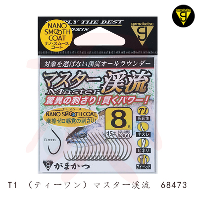 伽玛卡兹鱼钩半倒刺t1轻量高强度