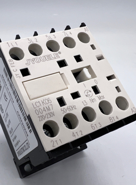 LC1K06004 四常开 小型交流接触器 常用线圈电压AC24V AC220V