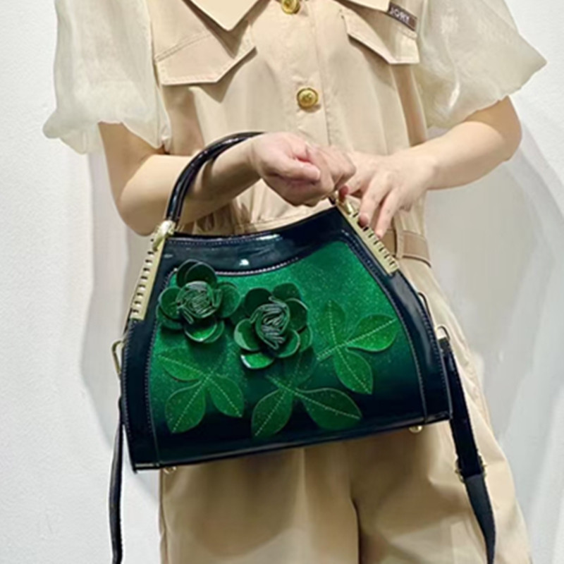 时尚饺子包优雅中年女包妈妈包
