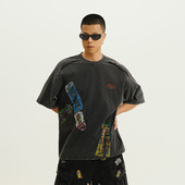 UnDeR20 TEE 撕裂者立体分割短袖 独眼矮子