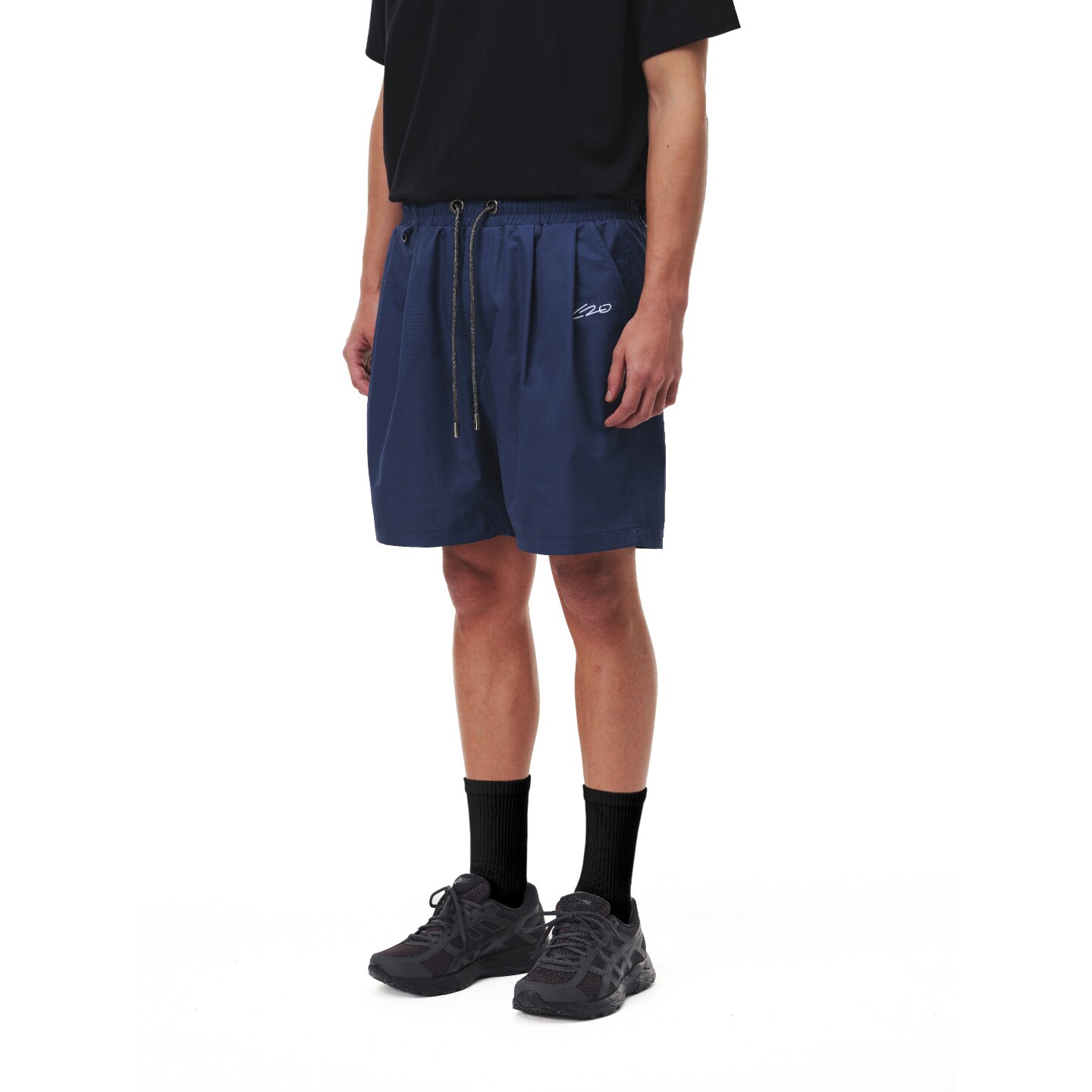 UnDeR20 网球运动透气抽绳吸湿排汗弹力夏季速干短裤