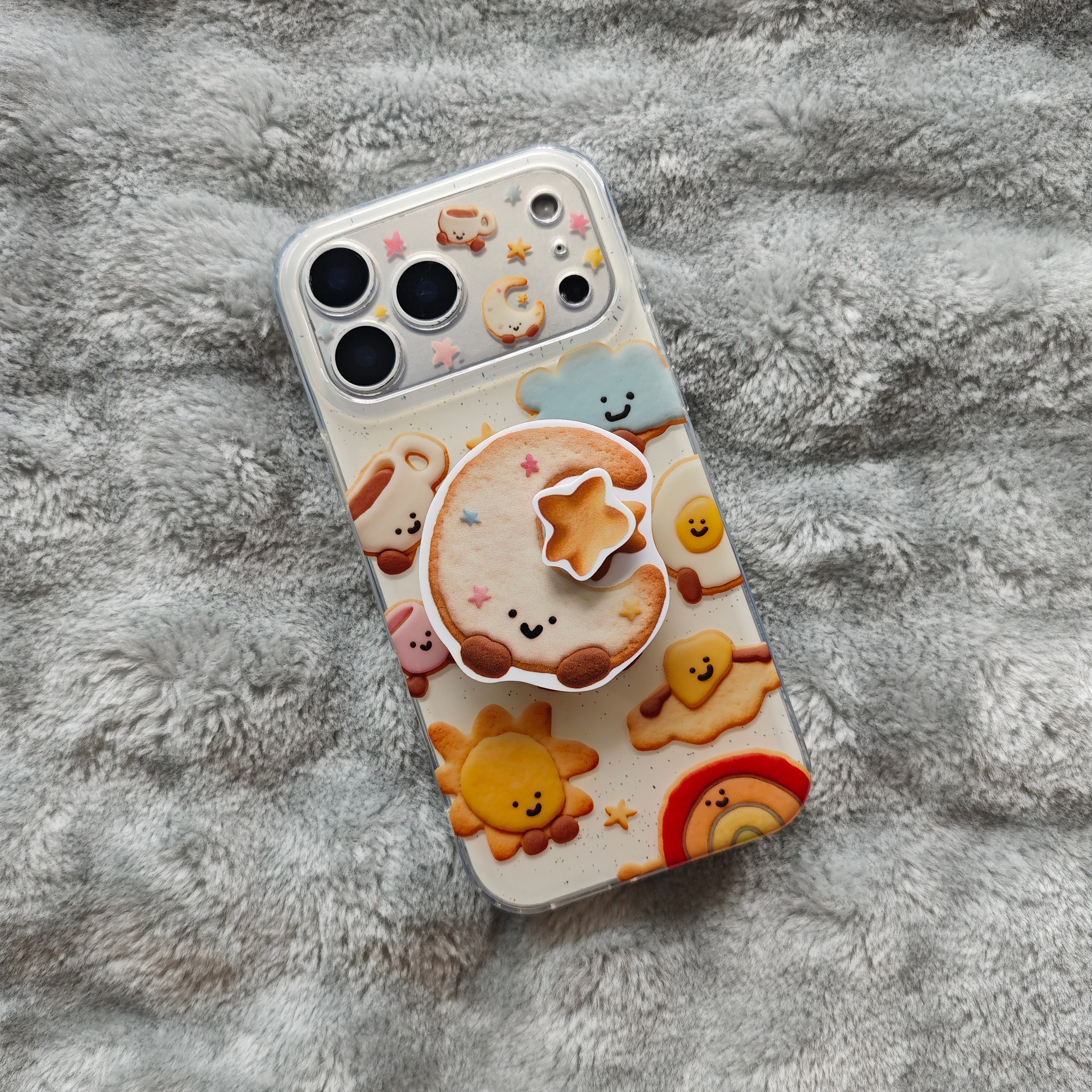 星星月亮饼干jellycat玩偶手机壳
