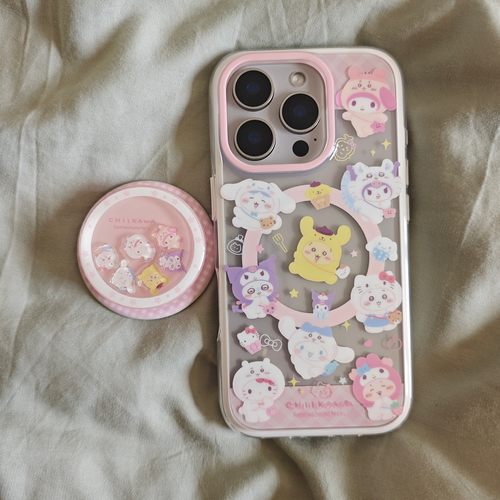 苹果二合一chiikawa三丽鸥手机壳