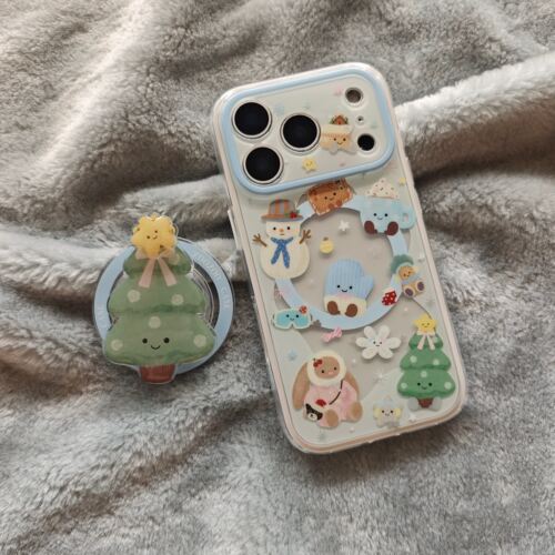 卡通可爱冬天jellycat玩偶手机壳