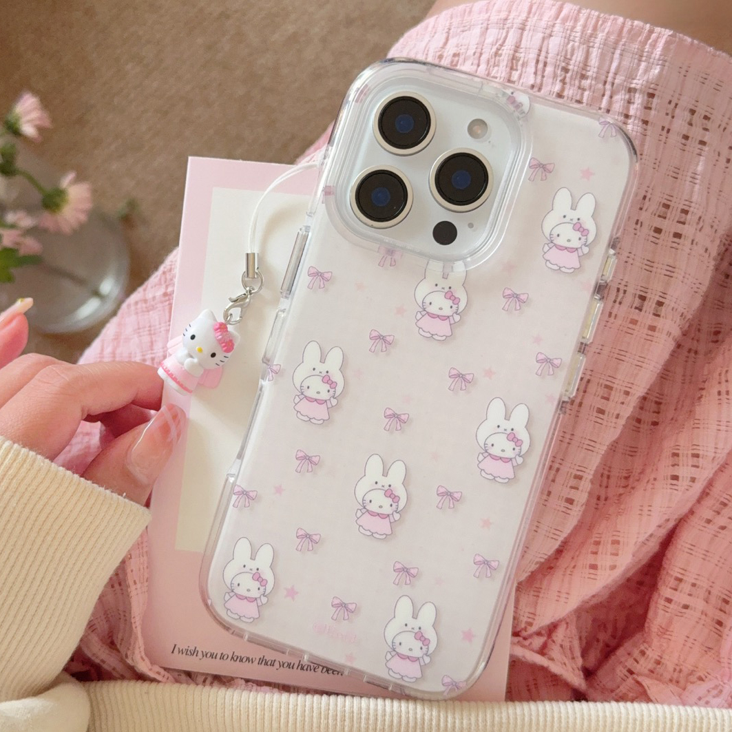 苹果气囊米菲兔kitty猫手机壳